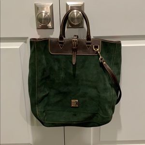 Dooney & Bourke suede tote